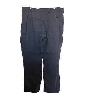 REI Co-op Men’s Zip-Off Trail Pants 40x32 Black Nylon Hiking Outdoor